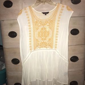 Anthropologie Tops - Anthropology Ranna Gill Embroidered Blouse Anthropologie Tops - Anthropology Ranna Gill Embroidered Blouse